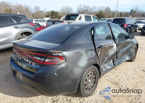 2014 Dodge Dart Se from USA, damaged, VIN 1C3CDFAA5ED723794